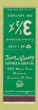 Matchbook Cover - Town and Country Savings and Loan Cincinnati OH