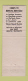 Matchbook Cover - Lodi State Bank Lodi Valley City OH
