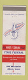 Matchbook Cover - First Federal Savings Lorain OH
