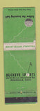 Matchbook Cover - Buckeye Sports Golf Peninsula OH WORN