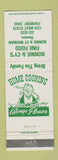 Matchbook Cover - Bonnie & Cy's Restaurant Fremont OH