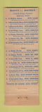 Matchbook Cover - Hotel Anthony Wayne Akron OH