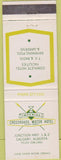 Matchbook Cover - Imperial Crossroads Hotel Calgary Alberta