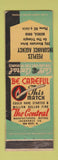 Matchbook Cover - Peeples Insurance Agency Berea OH WEAR