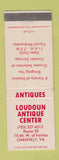 Matchbook Cover - Loudoun Antique Center Chantilly VA
