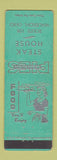 Matchbook Cover - Steak House Wauseon OH WORN