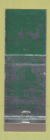 Matchbook Cover - Robert E Lee Hotel Lexington VA