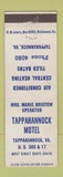 Matchbook Cover - Tappahannock Motel VA