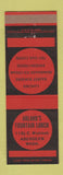 Matchbook Cover - Arland's Fountain Lunch Aberdeen WA