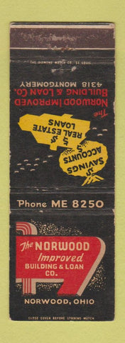 Matchbook Cover - Norwood Building and Loan Norwood OH WEAR