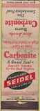 Matchbook Cover - Carbonite Coal Coke POOR