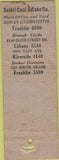 Matchbook Cover - Carbonite Coal Coke POOR