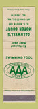 Matchbook Cover - Caldwell's Motor Court Appomattox VA WEAR