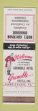 Matchbook Cover - Hotel Governor Dinwiddie Portsmouth VA WEAR