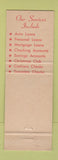 Matchbook Cover - 1st National Bank Arlington VA