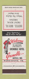 Matchbook Cover - Hotel Royal Front Royal VA Grenoble