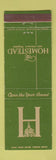 Matchbook Cover - The Homestead Hot Springs VA