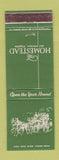Matchbook Cover - The Homestead Hot Springs VA