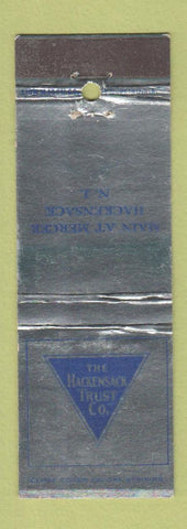 Matchbook Cover - Hackensack Trust NJ WEAR