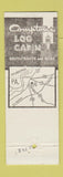 Matchbook Cover - Comptons Log Cabin Haddon NJ DD Bean