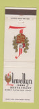 Matchbook Cover - Llewellyn Farms Restaurant Morris Plains NJ