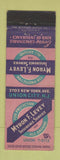 Matchbook Cover - Myron Levey Insurance Union City NJ