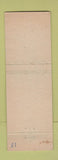Matchbook Cover - Seaside Hotel Atlantic City NJ
