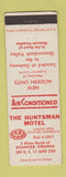 Matchbook Cover - Huntsman Motel Roanoke VA