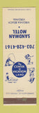 Matchbook Cover - Sandman Motel Virginia Beach VA