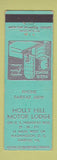 Matchbook Cover - Holly Hill Motor Lodge Fairfax VA