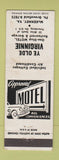 Matchbook Cover - Ye Olde Virginnie Motel McKenney VA WEAR