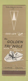 Matchbook Cover - Golden Triangle Motor Inn Norfolk VA WEAR