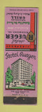 Matchbook Cover - Hotel Rueger Richmond VA WEAR