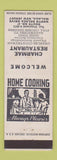 Matchbook Cover - Charmae Restaurant Malaga NJ
