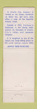 Matchbook Cover - Hackney's Seafood Atlantic City NJ WEAR