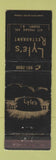 Matchbook Cover - Lyle's Restaurant Kearny NJ
