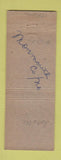 Matchbook Cover - Criterion Sea Grill Asbury Park NJ