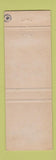 Matchbook Cover - Washington House Watchung NJ