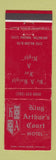 Matchbook Cover - King Arthur's Court Motel Arlington VA WEAR