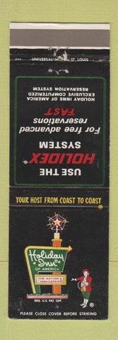 Matchbook Cover - Holiday Inn Martinsville North Collinsville VA