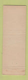 Matchbook Cover - Chamberlin Hotel Fort Monroe VA