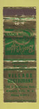 Matchbook Cover - Village Restaurant Atlantic City NJ WEAR