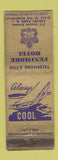 Matchbook Cover - Fenimore Hotel Asbury Park NJ WEAR