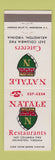 Matchbook Cover - Natale Restaurant Arlington VA