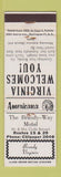 Matchbook Cover - Brandy Way Motel Brandy VA Perkins Americana WEAR