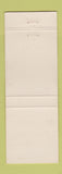 Matchbook Cover - Briscoe's Motor Inn Bristol VA TN