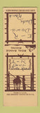 Matchbook Cover - ER Dowd Due Ranch WRITTEN ON SAMPLE