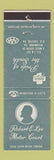 Matchbook Cover - Robert E Lee Motor Court Richmond VA