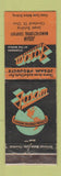 Matchbook Cover - Josam Manufacturing Cleveland OH drains WEAR