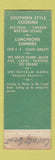 Matchbook Cover - Wright's Town House Richmond VA WEAR